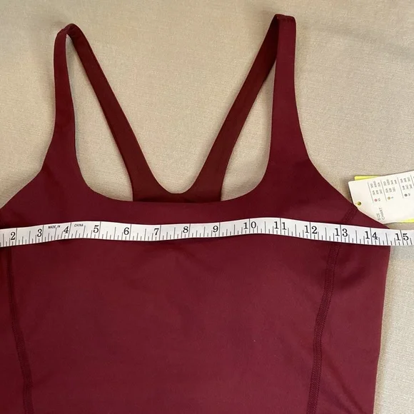 All In Motion Athletic Size Small Burnt Red Color Light Support Bra New With Tag - Picture 3 of 8